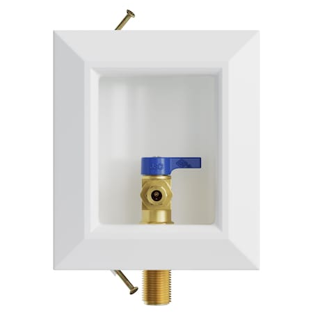 Jones Stephens Icemaker Box, Quarter Turn Valve with MIP/SWT Connection, Lead Free B05910LF